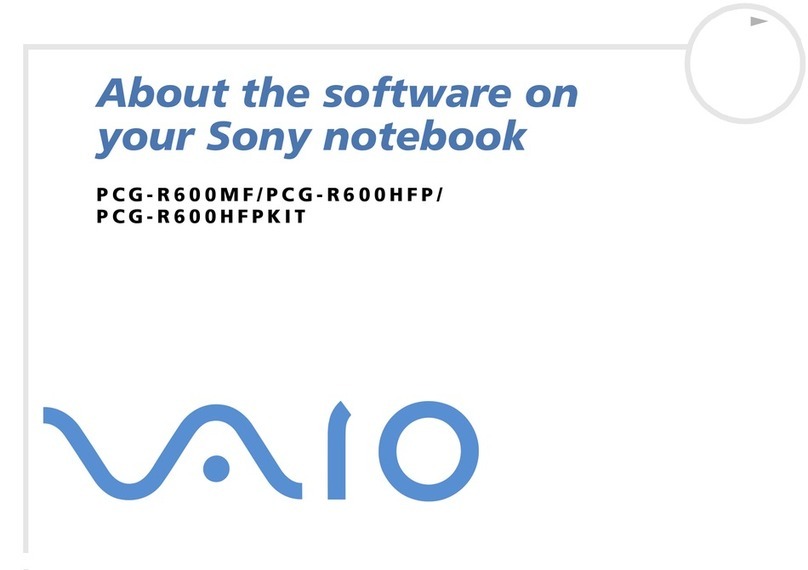 Sony PCG-R600HFPD Mounting instructions