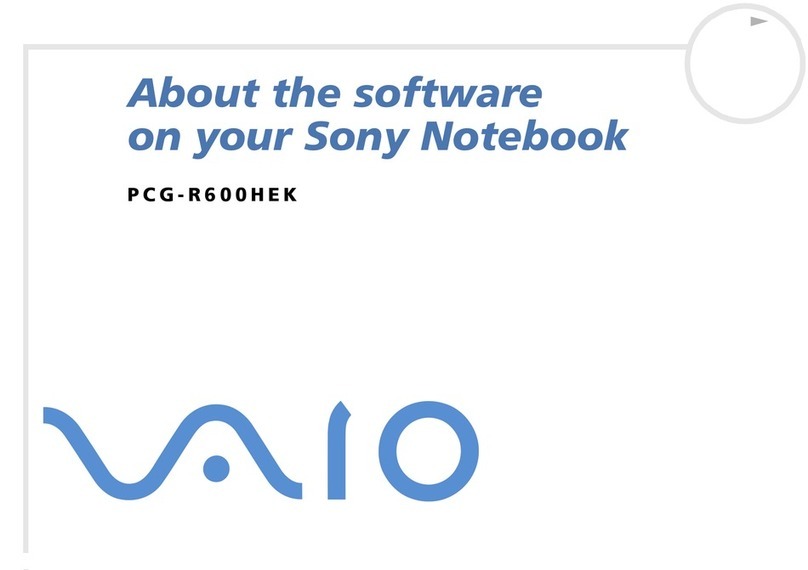 Sony VAIO PCG-R600HEK Mounting instructions
