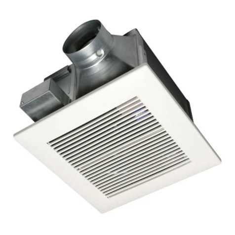 Panasonic WhisperCeiling FV-15VQ4 User manual