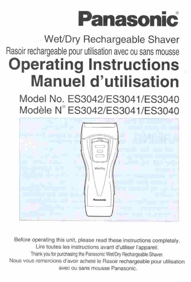 Panasonic ES3040S User manual