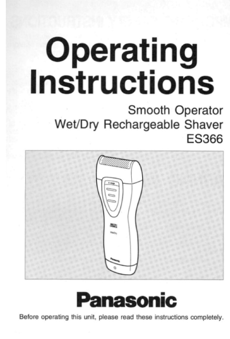 Panasonic ES366G User manual