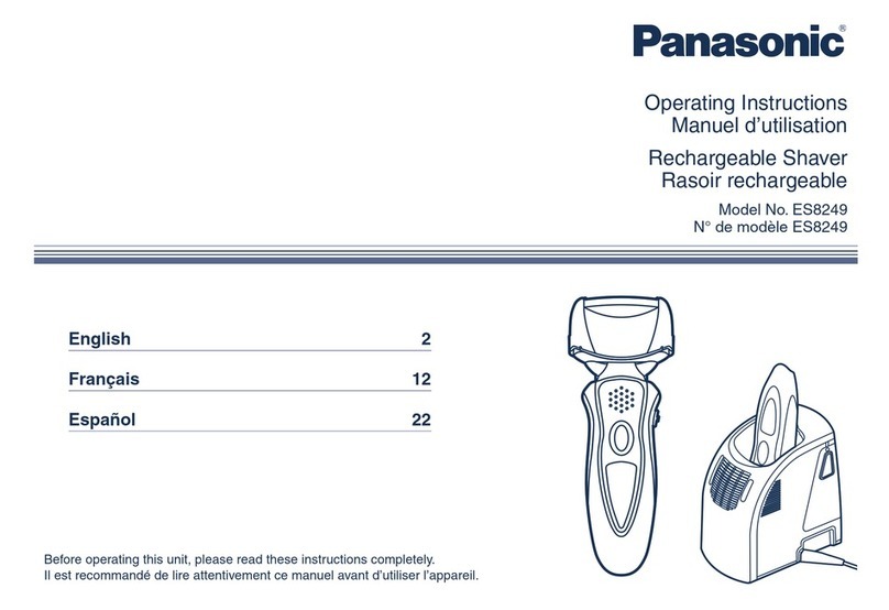 Panasonic ES8249K User manual