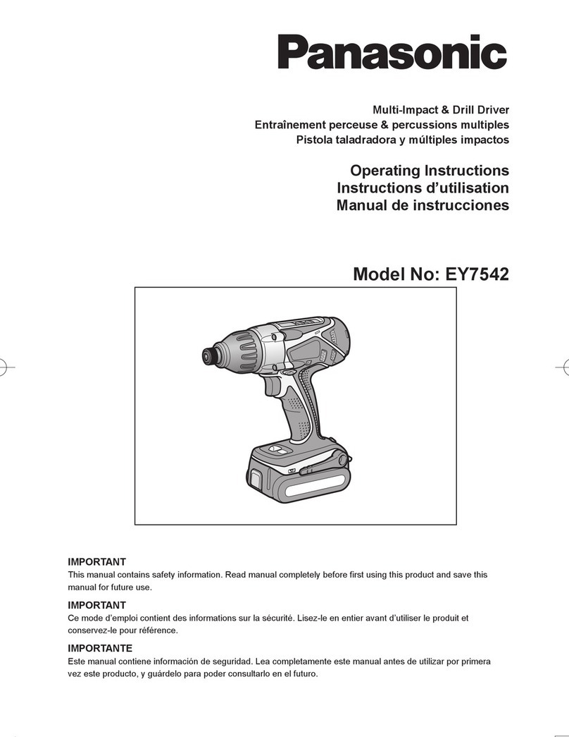 Panasonic EY7542LN2L operating instructions