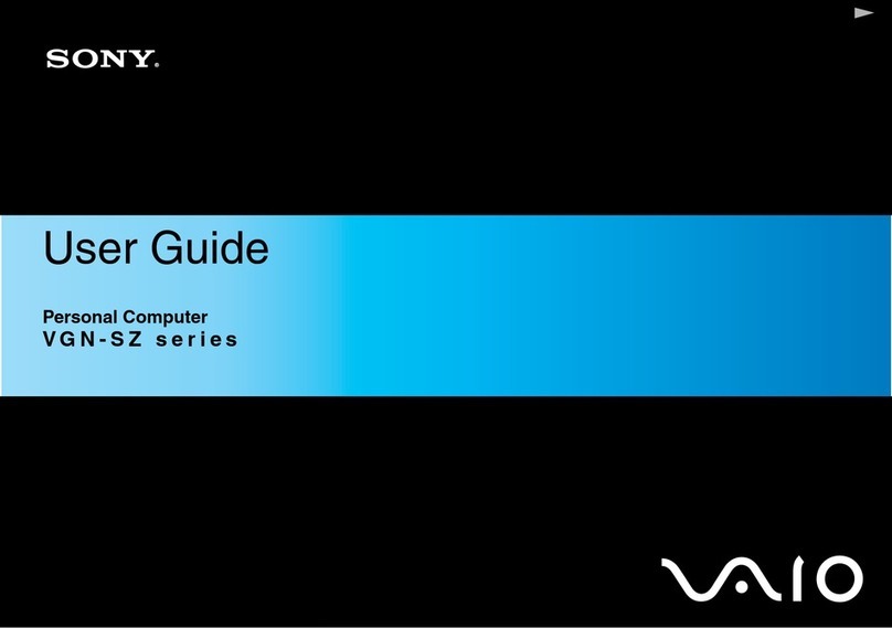 Sony VGN-SZ4MN/B user guide