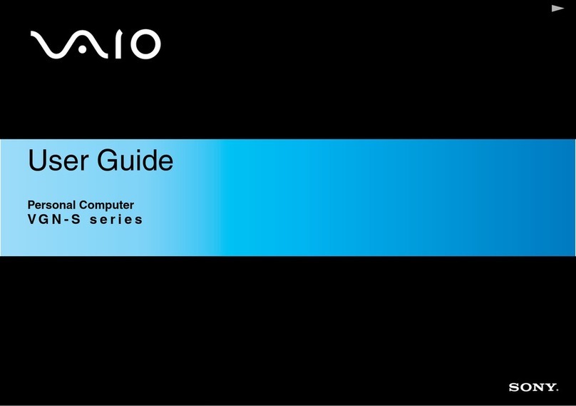 Sony VGN-S4HP/B User manual