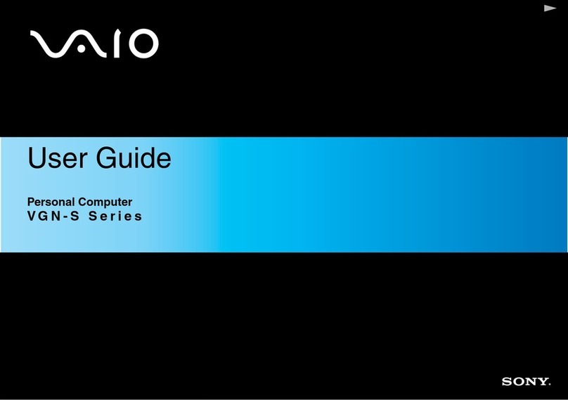 Sony VGN-S5HRP/B user guide