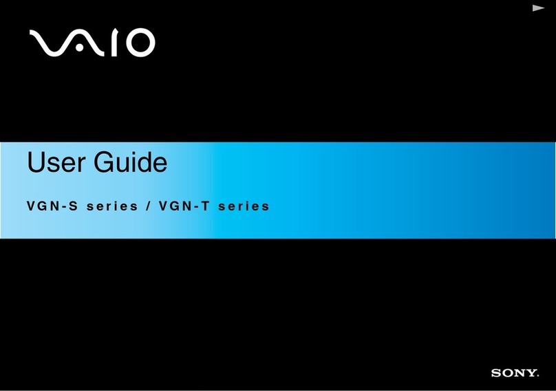 Sony VGN-S3VP User manual