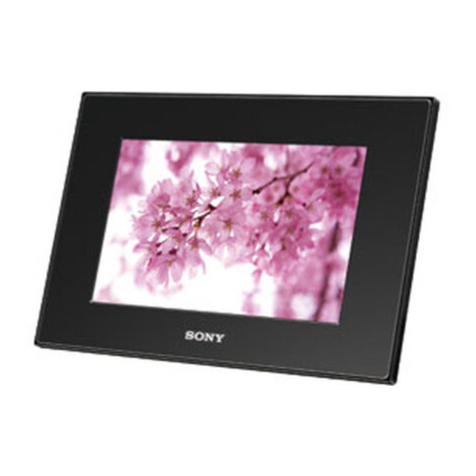 Sony S-Frame DPF-A72 Instruction sheet