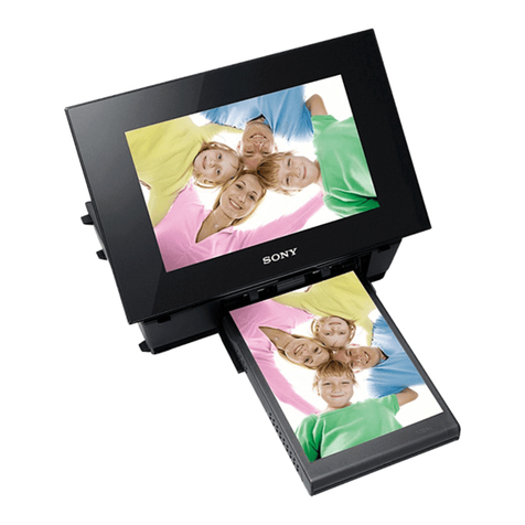 Sony S-Frame DPP-F800 User manual