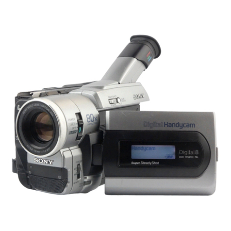 Sony D8 Digital Handycam DCR-TRV410E User manual