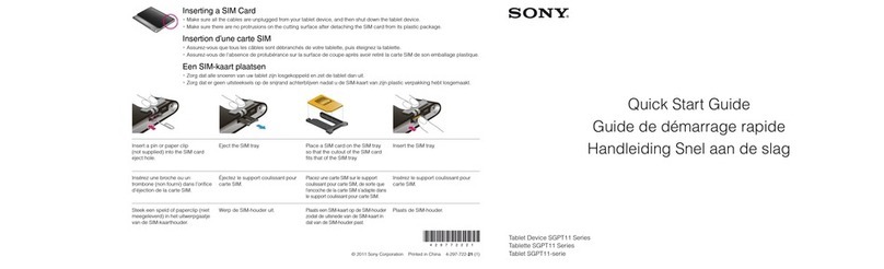Sony SGPT113BE/S User manual