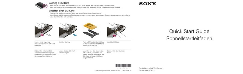 Sony SGPT113AT/S User manual