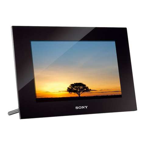 Sony S-Frame DPF-VR100 operating instructions