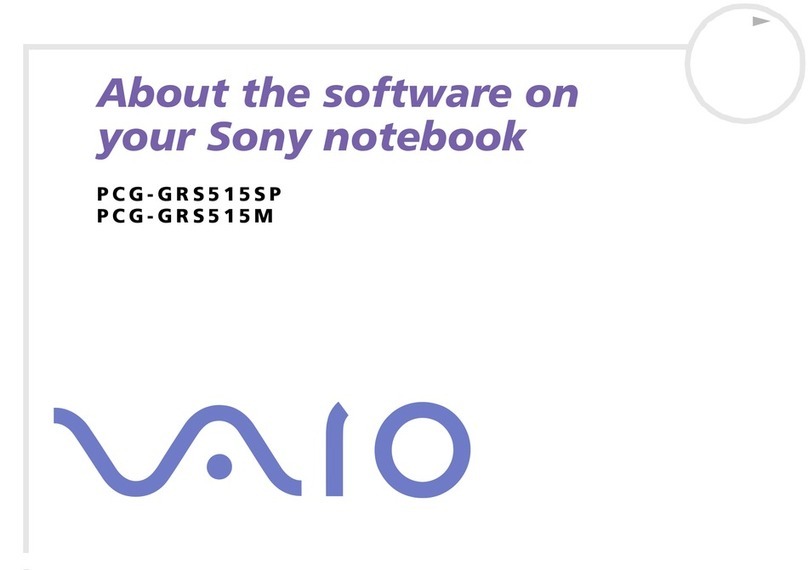 Sony VAIO PCG-GRS515M Mounting instructions