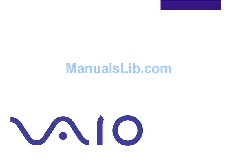 Sony VAIO PCG-F400 Mounting instructions