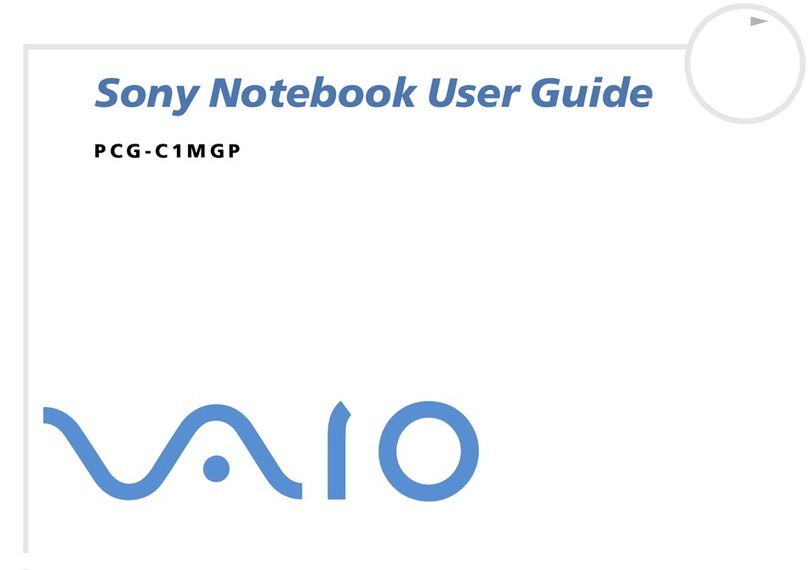 Sony Vaio PCG-C1MGP user guide