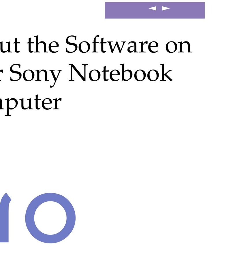 Sony Vaio PCG-C1VE Mounting instructions
