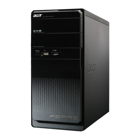 Acer ASPIRE M3802(G) User manual
