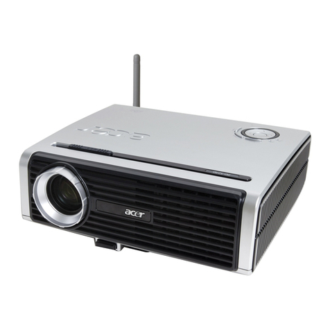 Acer PD523P series User manual Acer PD523P series User manual