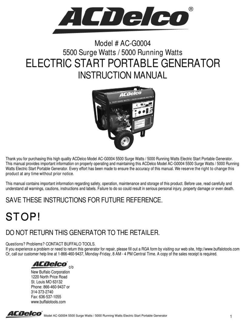 ACDelco AC-G0004 instruction manual
