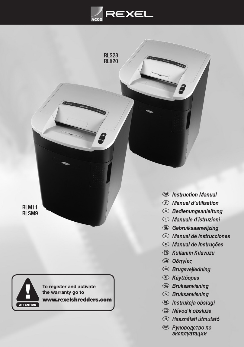 ACCO Brands RLM11 instruction manual