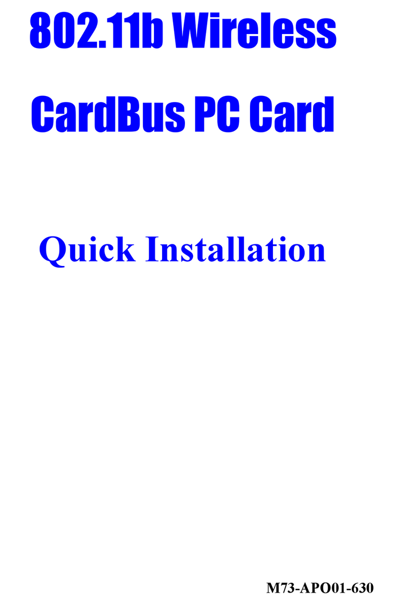 Abocom WB2500 Quick installation