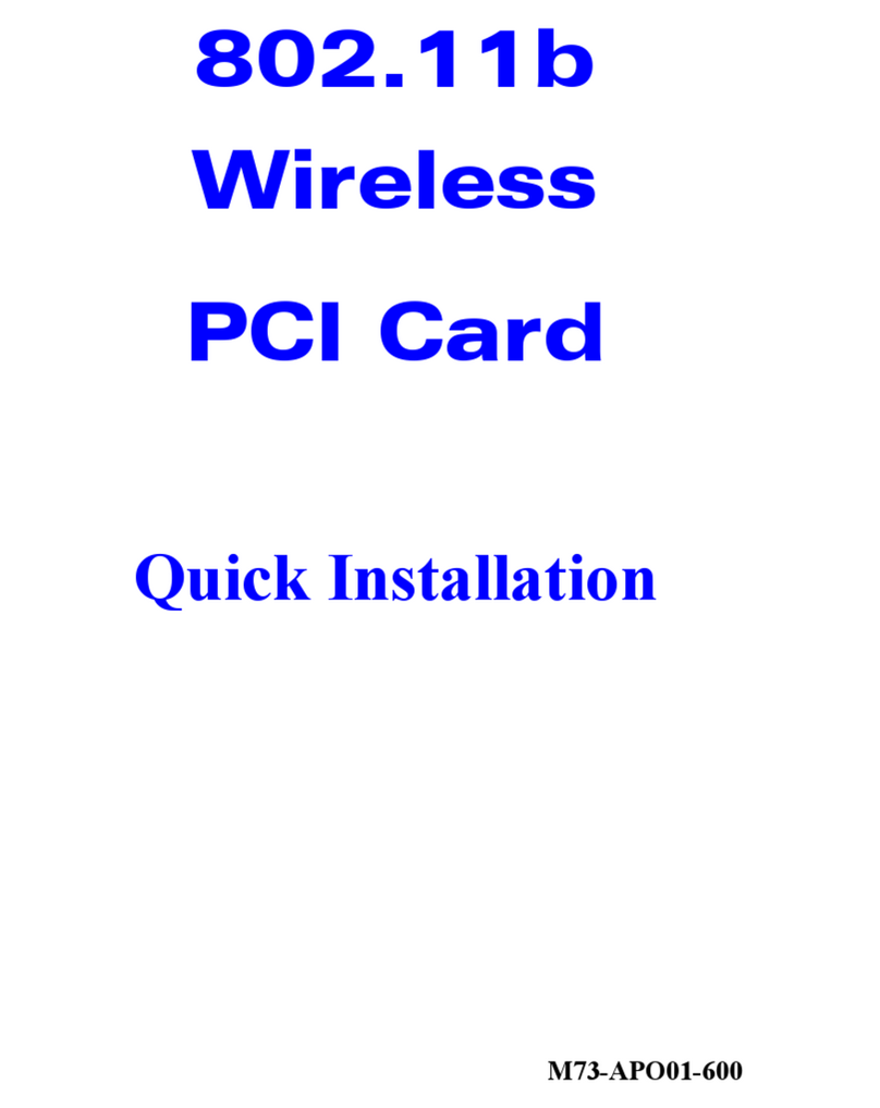 Abocom WP2000 Quick installation
