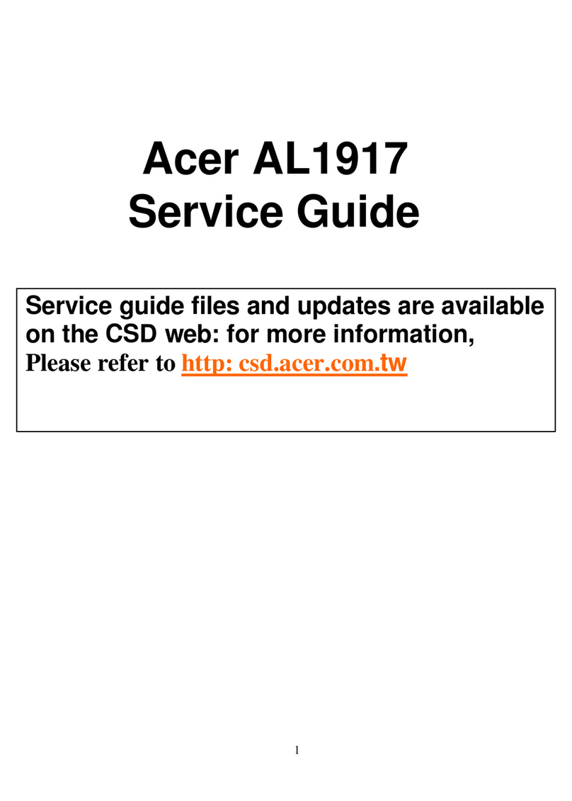 Acer M190E5-L0A User manual