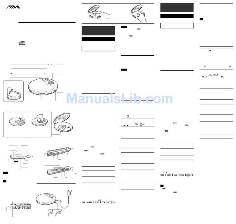 Aiwa EV600B User manual
