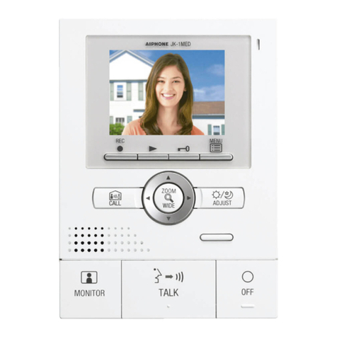 Aiphone JK-1MED User manual Aiphone JK-1MED User manual