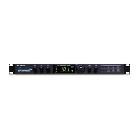Alesis MICROVERB 4 User manual