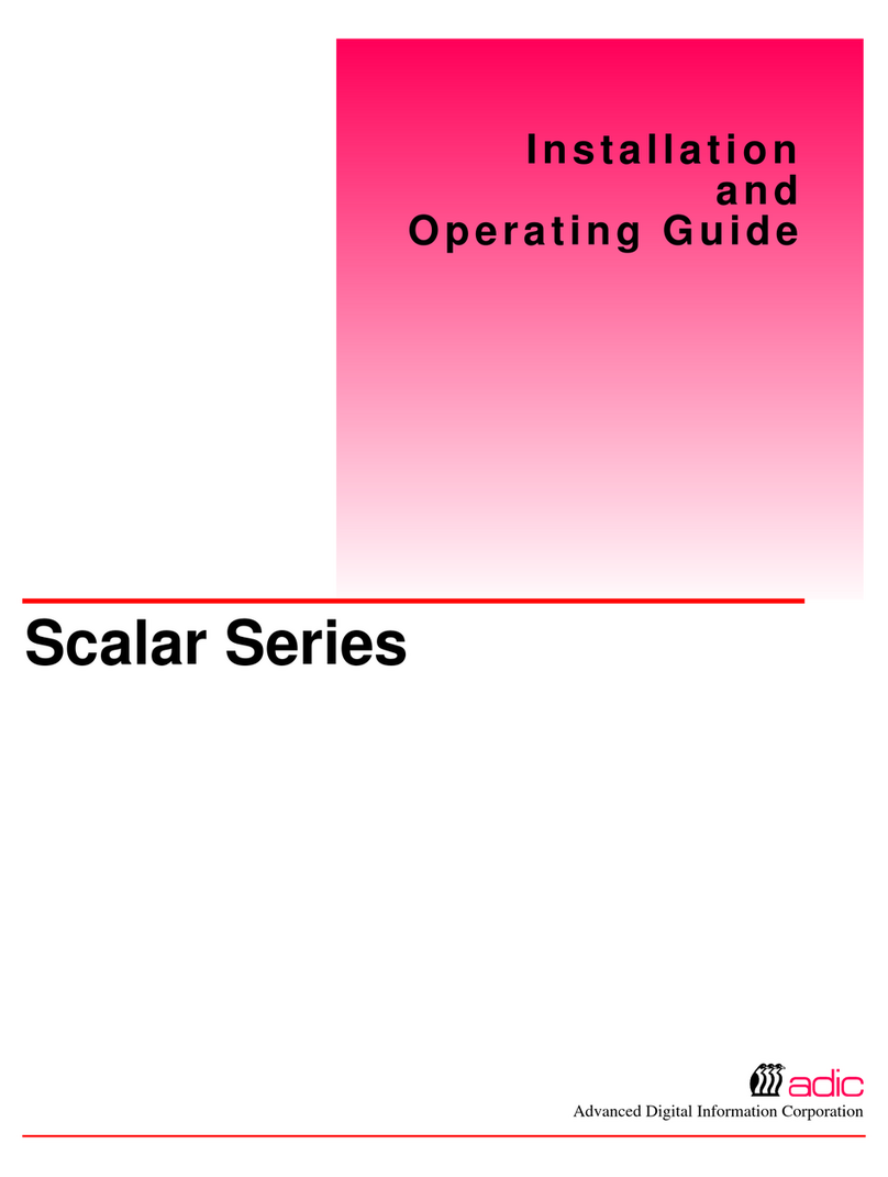 ADIC Scalar Series Installation guide