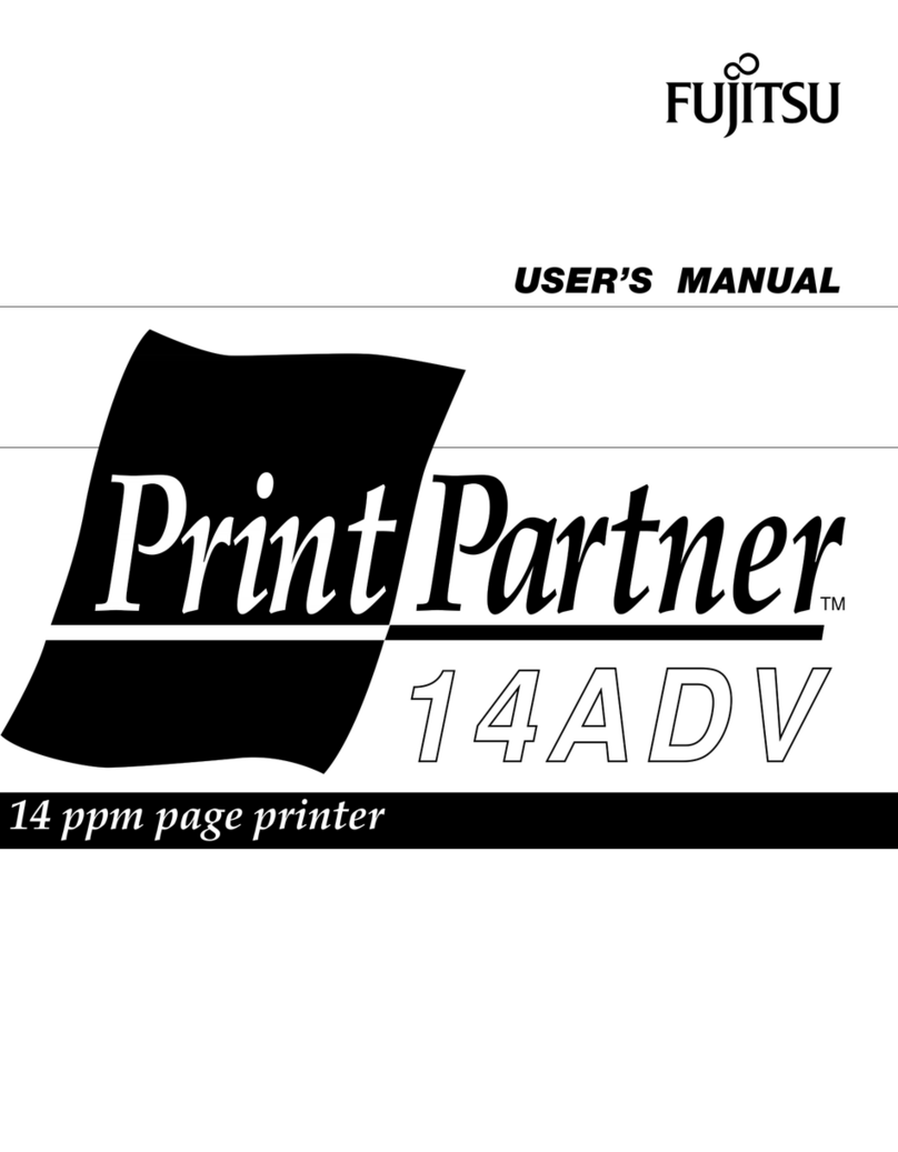 Fujitsu TM 14ADV User manual