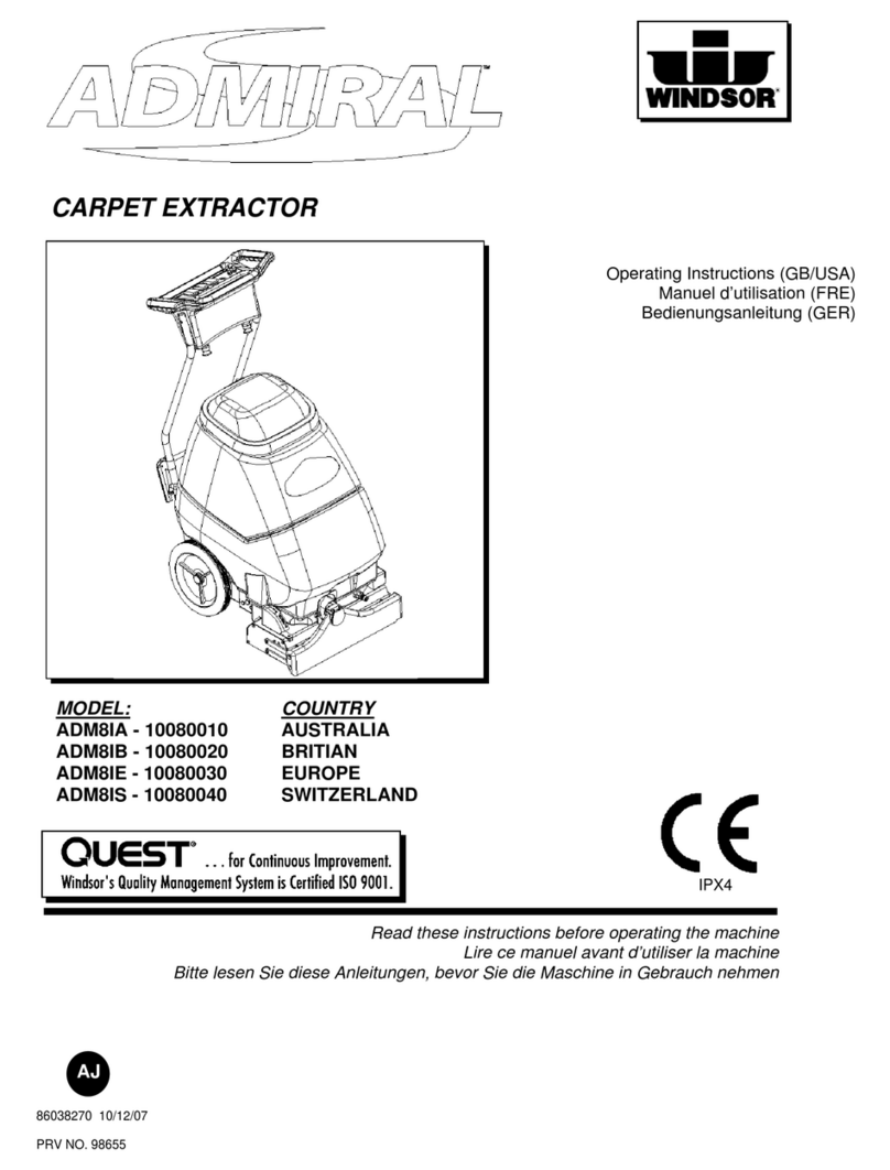 Windsor ADMIRAL ADM8IA - 10080010 User manual Windsor ADMIRAL ADM8IA - 10080010 User manual