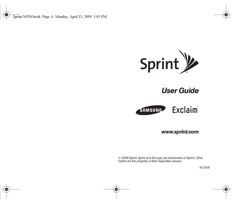 Samsung Exclaim SPH-M550 user guide