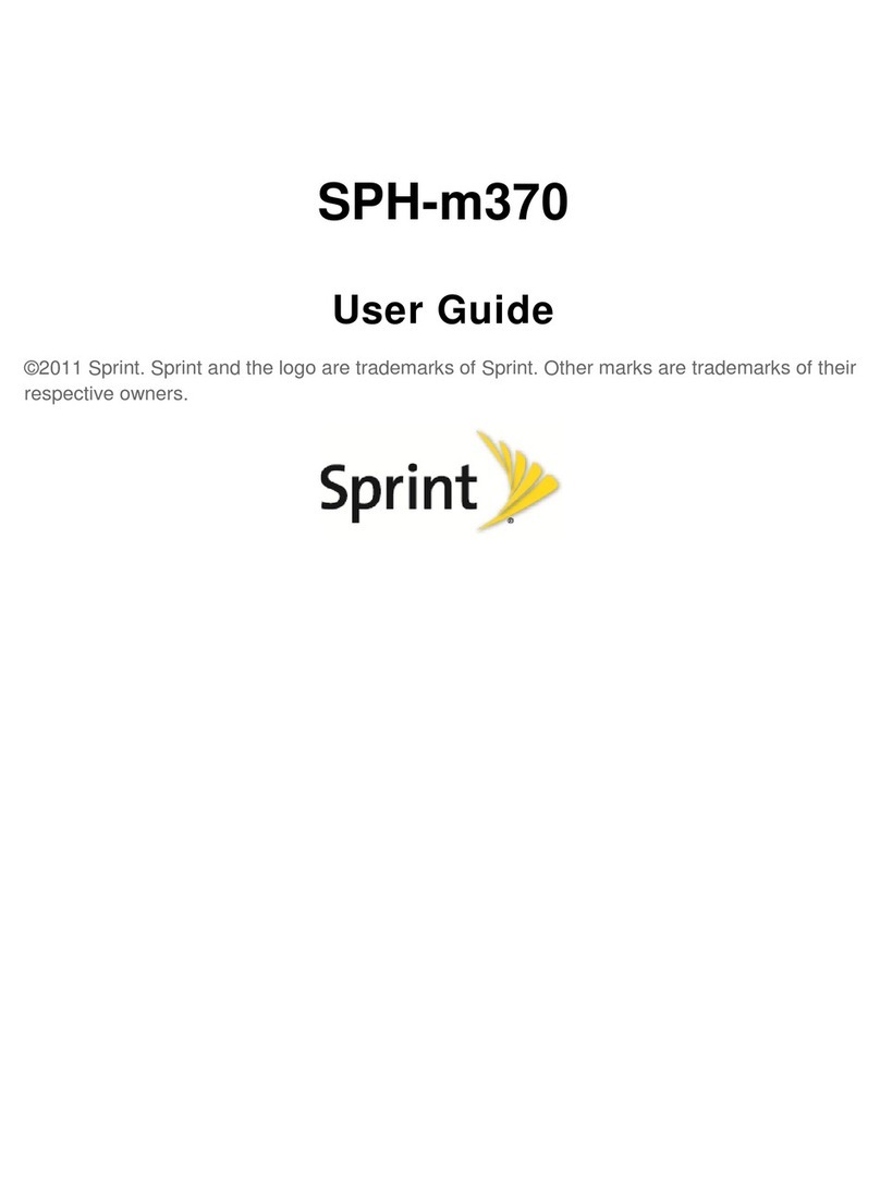 Samsung SPH-M370 User manual