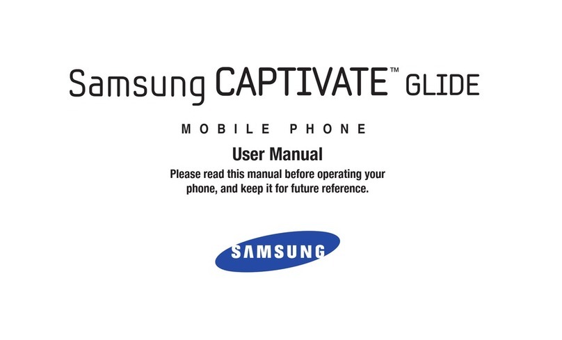 Samsung Captivate Glide SGH-I927 User manual