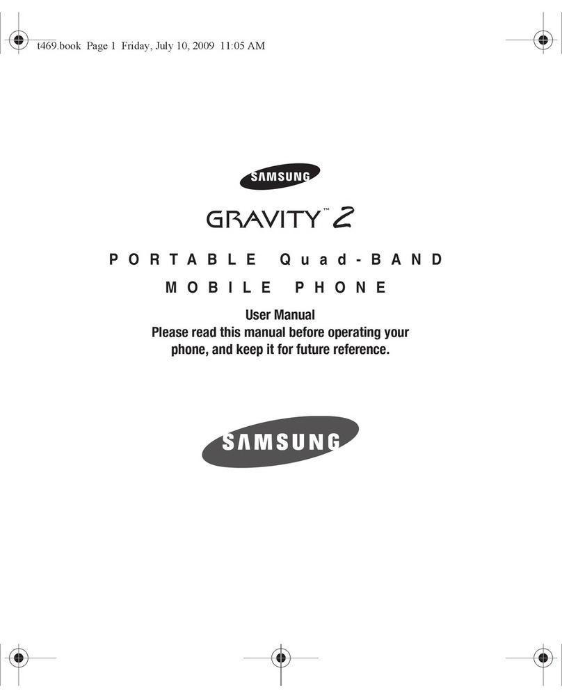 Samsung SGH-T469 User manual