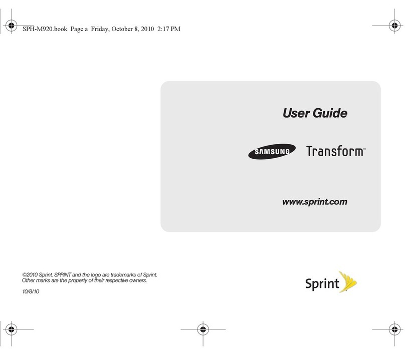 Samsung Transform SPH-M920 user guide