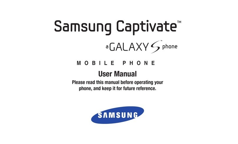 Samsung Galaxy S SGH-i897 Captivate User manual
