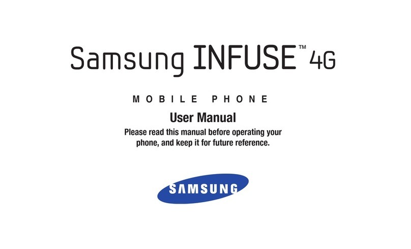 Samsung Infuse SGH-I997 User manual