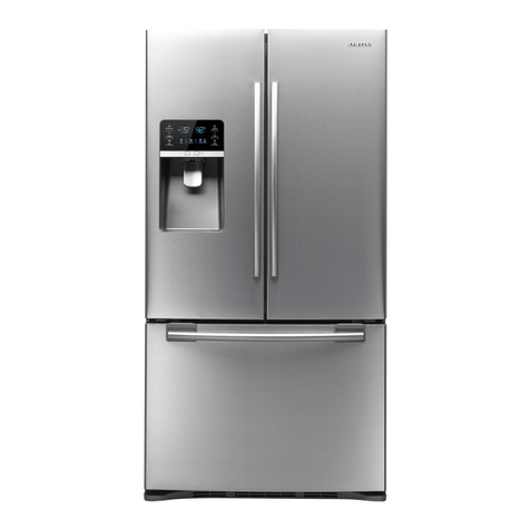 Samsung RFG296HDBP quick start guide