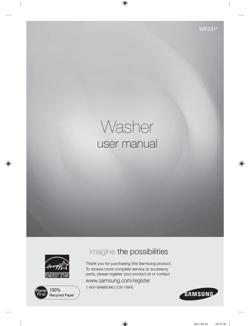 Samsung WF231ANW/XAA user manual