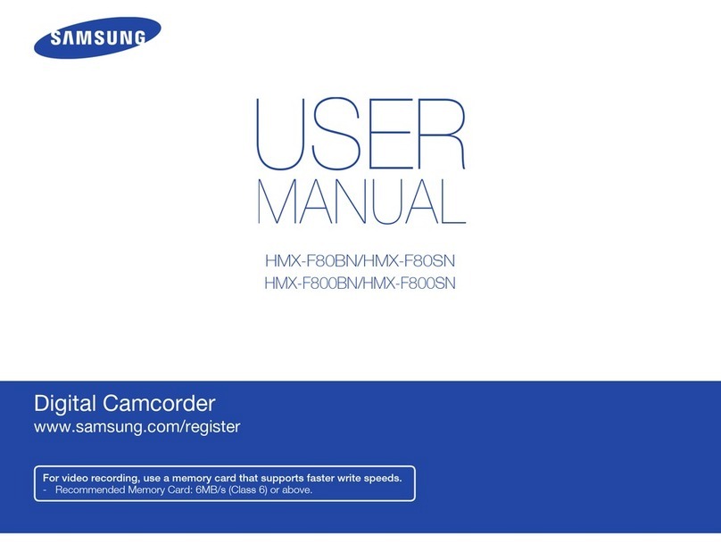 Samsung HMX-F80BN user manual
