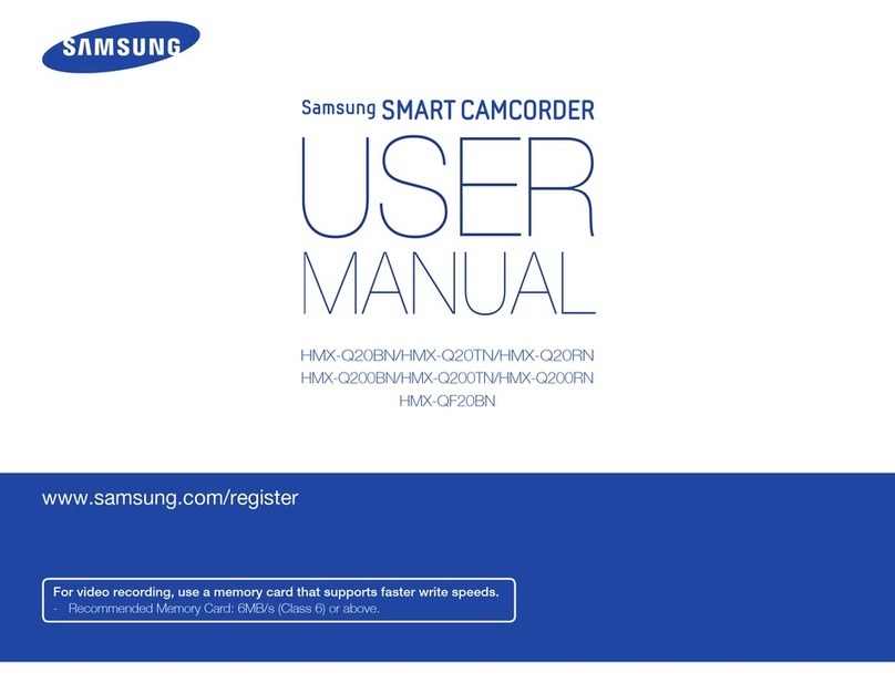 Samsung HMX-Q20BN User manual