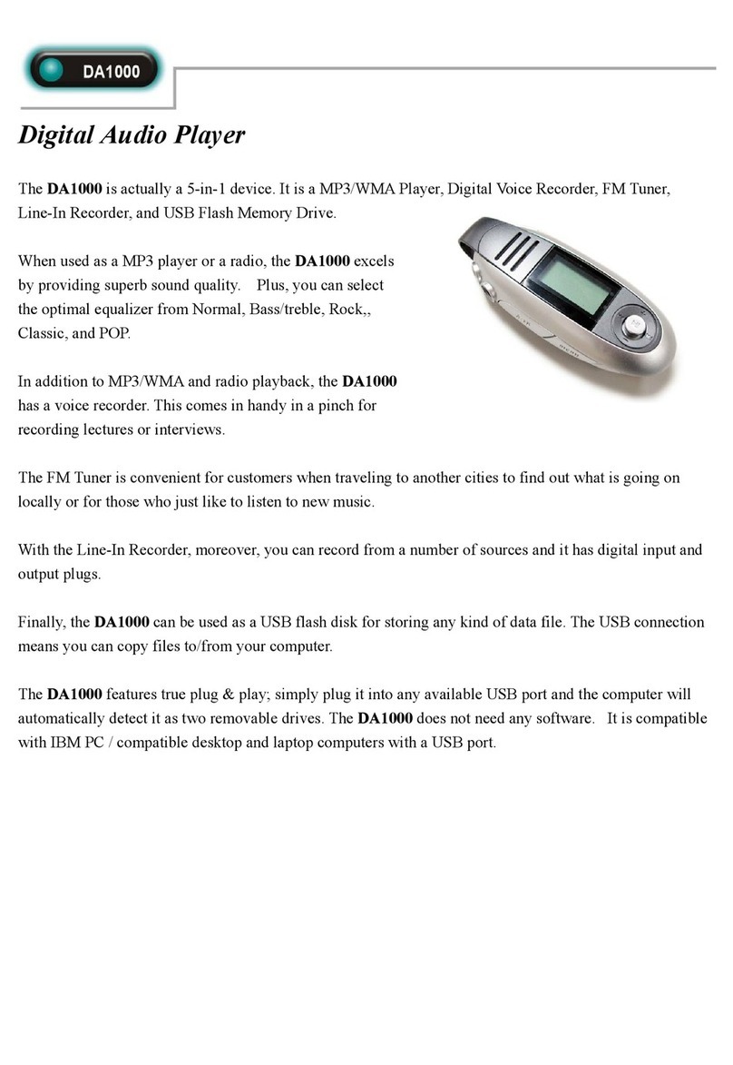 Abocom DA1000 Specification sheet