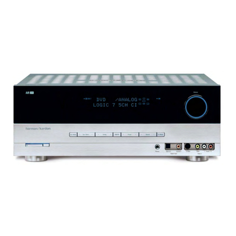 Harman Kardon AVR 144 owner's manual
