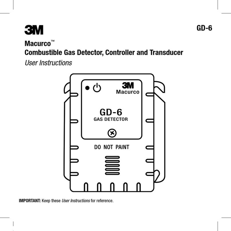 3M MACURCO GD-6 User instructions