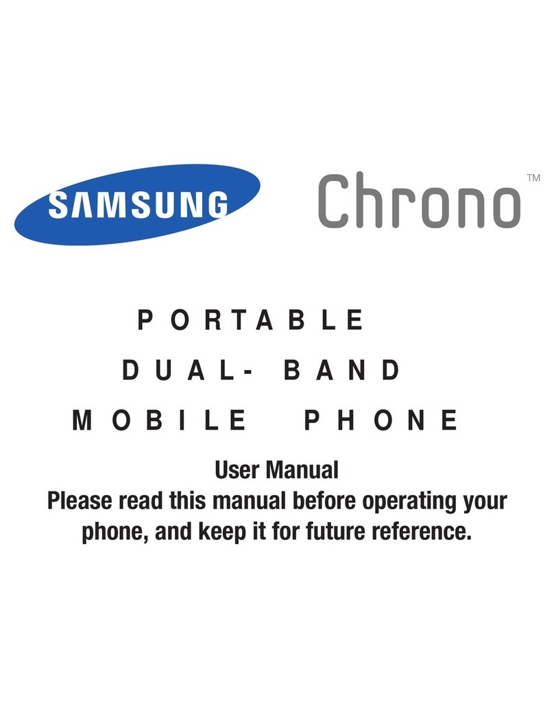 Samsung Chrono SCH-R260 User manual