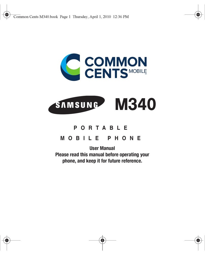 Samsung SPH-M340 user manual